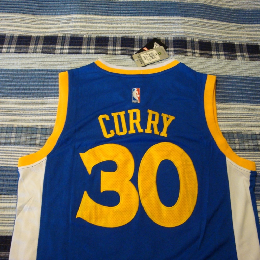 Steph Curry Road jersey Warriors 30 size M NWT - Picture 2 of 5